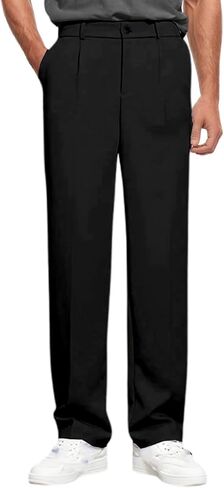 Ice Silk Pants for Men Plus Size 2026 Elastic Waist Quick Dry Hiking Pants Stretch Lightweight Active Trousers with Pockets in Saudi Arabia