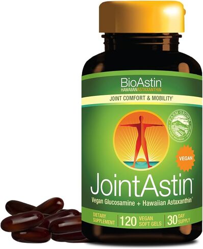 Nutrex Hawaii BioAstin Supreme Hawaiian Astaxanthin - 6mg, 60 Softgels - Farm-Direct Premium Antioxidant Supplement for Eye, Skin, Joint & Immune System Health* - Blended with Extra Virgin Olive Oil in Kuwait