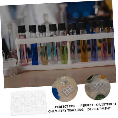 10pcs Multifunctional Reaction Plates Experiment Plates for Chemical Analysis Classroom Use and Laboratory Experiments in Saudi Arabia