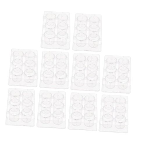 PartyKindom 10pcs Reaction Plates Multifunctional Plates Plastic Experiment Boards for Lab Chemicals Electric Science Experiment in Saudi Arabia