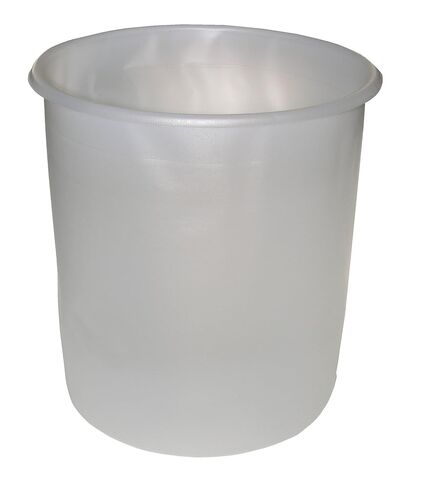 Vestil PAIL-LINE بطانة سطل من البولي إيثيلين عالي الكثافة 12-1/2 بوصة. × 12-1/2 بوصة. × 13 بوصة. 15 مل سميك، 5 عبوات، سعة 5 جالون، شفاف in Saudi Arabia