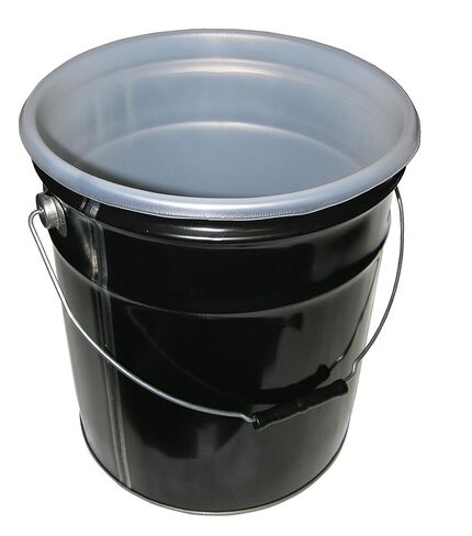 Vestil PAIL-LINE بطانة سطل من البولي إيثيلين عالي الكثافة 12-1/2 بوصة. × 12-1/2 بوصة. × 13 بوصة. 15 مل سميك، 5 عبوات، سعة 5 جالون، شفاف in Saudi Arabia