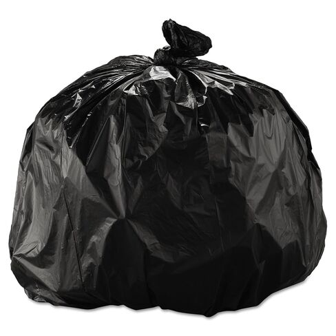 Inteplast Group IBS S334022K HDPE Can Liner, 33 Gallon, 33" x 40", 22 Micron, Star Seal, Natural, 250 Pack (10 Rolls of 25 Bags) in Saudi Arabia
