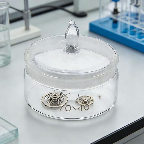 10 قطع من زجاجات الوزن المسطحة بسعة 70 × 40، أدوات حركة ساعة المختبر in Kuwait