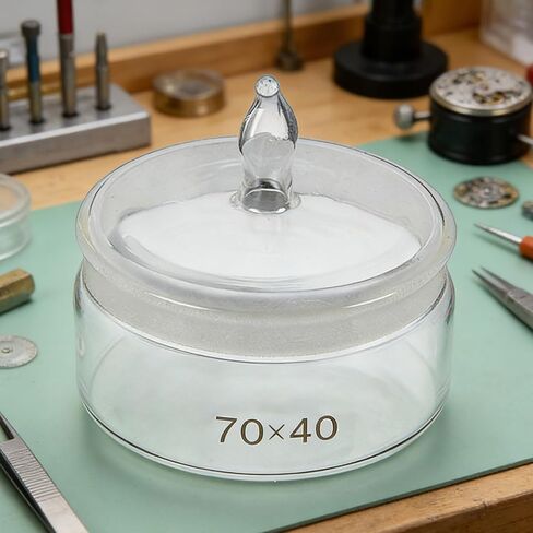 10 قطع من زجاجات الوزن المسطحة بسعة 70 × 40، أدوات حركة ساعة المختبر in Kuwait