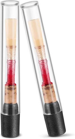 Luxshiny 2pcs Oboe Reeds Double Pack Professional Oboe Parts for Students and Beginners Wind Instrument Accessories Random Color in Kuwait