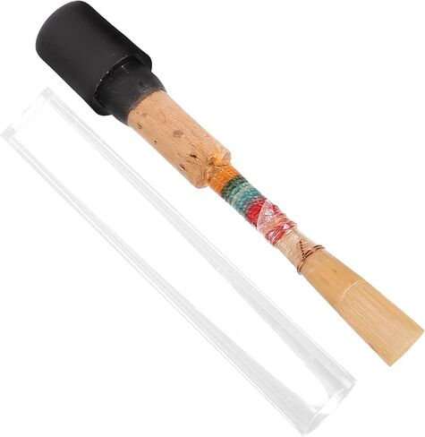 Toyvian C-tone Oboe Reeds 10pcs Compact Handmade Oboe Accessory for Performance and Student Use with Sturdy Copper Instrument Reeds for Wind Woodwind Instruments Random Color in Saudi Arabia