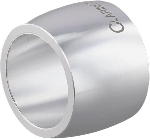 Metal Saxophone Mouthpiece Ligature Clamp for Alto Sax and Clarinet, Silvery 36x26.5mm, Includes Reed Clip in Kuwait