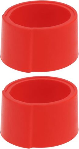 2Pcs Saxophone Ligature Fastener Cap Silicone Clips for Alto Bakelite Mouthpiece Grey in Saudi Arabia