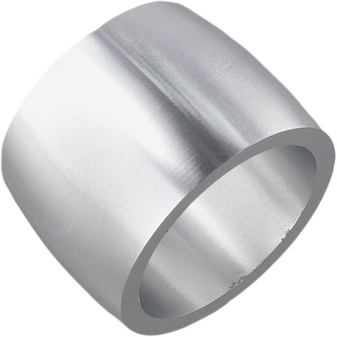 Metal Saxophone Mouthpiece Ligature Clamp for Alto Sax and Clarinet, Silvery 36x26.5mm, Includes Reed Clip in Kuwait