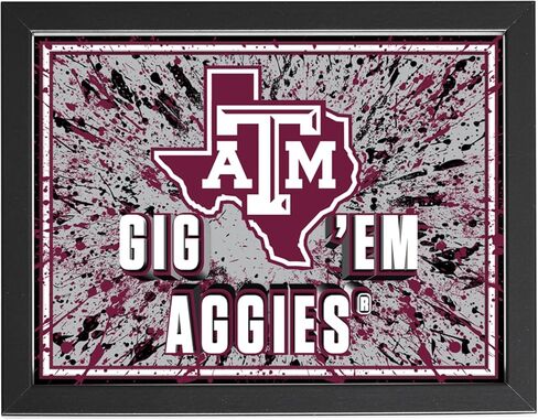 Wisconsin Badgers 3D Poster Print Wall Art | 12 x 16 Splatter Pictures NCAA Lenticular Posters | Football Merch, Game Room Artwork & Man Cave Decor Gifts for Men & Women, Poster Only in Kuwait