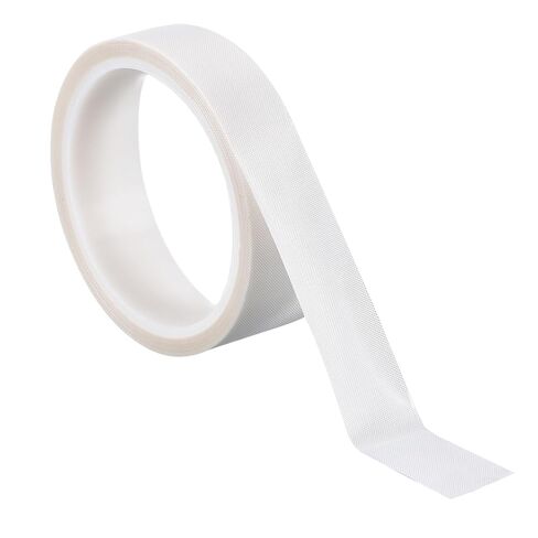 PATIKIL Heat Resistant Tape, 1 Inch x 33 Feet High Temperature Tape PTFE Adhesive High Heat Tape Waterproof for Vacuum Sealer Machine Insulation Protection, White, 0.13mm Thick in Saudi Arabia