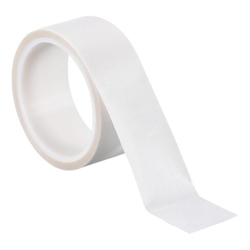 PATIKIL Heat Resistant Tape, 1 Inch x 33 Feet High Temperature Tape PTFE Adhesive High Heat Tape Waterproof for Vacuum Sealer Machine Insulation Protection, White, 0.13mm Thick in Saudi Arabia