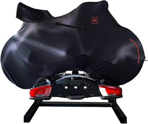 VELOSOCK Water-Resistant Road Bike Cover - Premium All-Weather Bicycle Storage & Transport Protection Cover CARBON BLACK (Water Repellent-ROAD) in Saudi Arabia