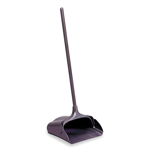 Rubbermaid Commercial Products Executive Series Lobby Pro Upright Dust Pan, Long-Handle, Black, for Professional/Janitorial Cleaners and Debris Collection from Indoor Floors/Hardwoods in Kuwait
