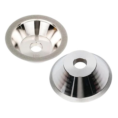 100mm Diamond Grinding Wheel Cup Diamond Wheels DIsc Grinding Tool for Sharpener Grinder Milling Cutter Tungsten Carbide(Grit 600) in Saudi Arabia