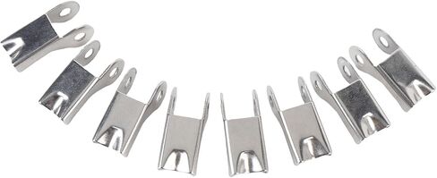 aqxreight 8pcs Hook Safety Latch 316 Stainless Steel Multipurpose Towing Receiver Hitch Replacement for Cargo Hoisting (32mm) in Saudi Arabia