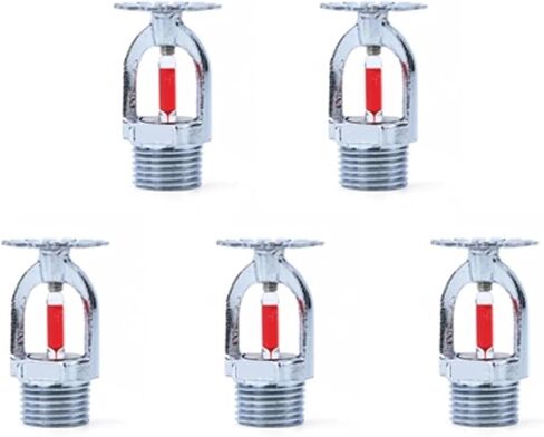 5pcs/10pcs Bronze 68°C Pendent Fire Sprinkler, 1/2" DN15 for School & Gym Protection(DOWN-10PCS) in Saudi Arabia
