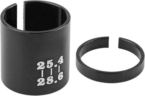2-Pack Bike Stem Reducer Shims,1-1/8" to 1" Steerer Tube Adapter Headset Spacer for Road MTB Fork Conversion in Kuwait
