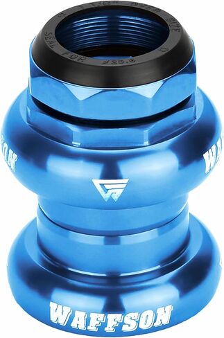 مجموعة سماعات الدراجة WFS AH.77 1-1/8 بوصة لشوك التوجيه الملولبة 1-1/8 بوصة وأنبوب رأس 34 مم - سبائك الألومنيوم باستخدام الحاسب الآلي، محامل محكمة الغلق بدقة لدراجات MTB الجبلية/الطرق/المدينة/BMX in Kuwait