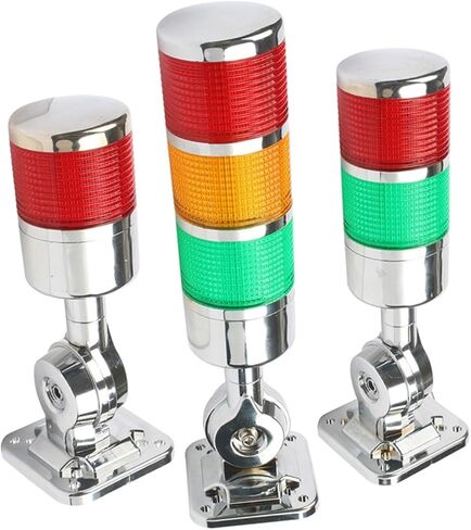 DC12V 24V AC110V 220V Industrial Multilayer Stack Light LED Signal Alarm Caution Light for Machinery Alarm Tower lamp LTA(2 Layer AC110-220V) in Saudi Arabia