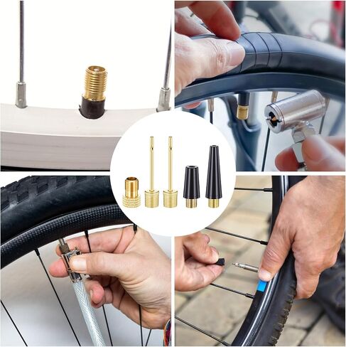 5PCS Bike Pump Needle, Ball Pump Needles, Needles for Airpump Nozzle Adapter Set for Inflatables, Sport Balls, Bike Tires, Balloons, Yoga Ball, Swimming Rings in Saudi Arabia