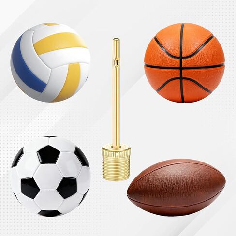 5PCS Bike Pump Needle, Ball Pump Needles, Needles for Airpump Nozzle Adapter Set for Inflatables, Sport Balls, Bike Tires, Balloons, Yoga Ball, Swimming Rings in Saudi Arabia