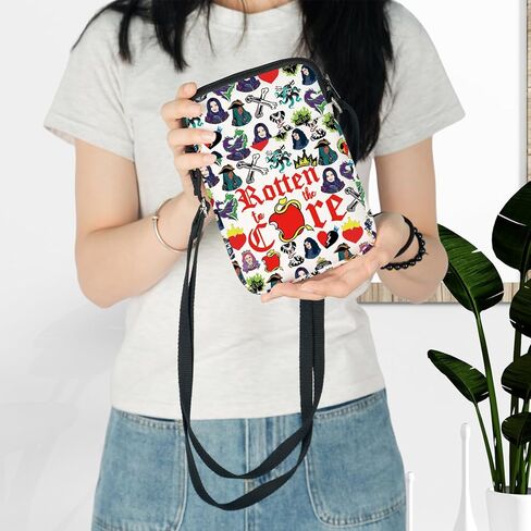 Levlo Jay Crossbody Bag Carlos Fans Gift Rotten to the Core Mal Counder Bag Jay & Mal Movice Parchandise in Saudi Arabia