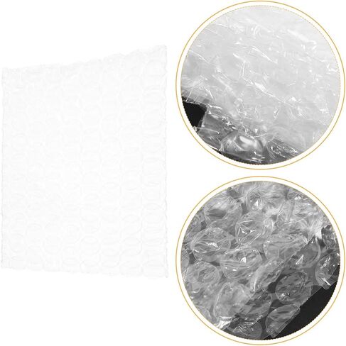 Healifty 100pcs Thick Bubble Pouches Shockproof Foam Cushioning Packaging Pouches for Small Business Shipping and Storage Wrapping Supplies in Saudi Arabia