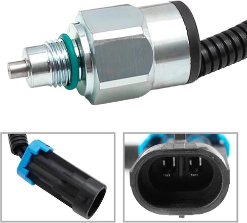 12V Solenoid Valve 87445987 For New Holland Skid Steer Loader C185 L180 L190 C190 for Case Backhoe Loader 410 420 420CT 430 435 440 440CT 445 445CT 450 450CT 465 580N 580N EP 580SN 580SN WT in Saudi Arabia