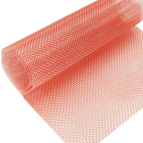99.9% Pure Copper Screen Woven Mesh Screen 20 Mesh Copper Mesh Screen,Size 16" x 47" in Kuwait