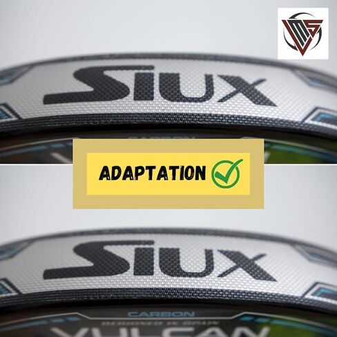 حزمة من قطعتين من شريط إطار Padel الشفاف - واقي حافة متين مع لمسة نهائية خشنة لحماية إضافية 1.38 × 14.57 بوصة. 35 × 370 ملم. in Kuwait