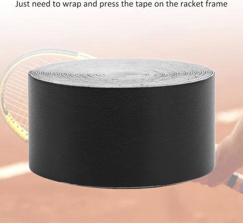 Tennis Racket Tape, Racket Protection Tape Racquet Heads Guard, Racket Heads Protective Tape Widened Squash Racquet Guard 5m for Sports Gear in Saudi Arabia