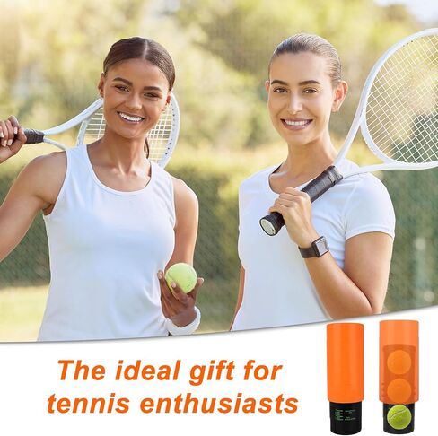 Tennis Ball Pressurizer Storage Canister, Holds 3 Balls 14 PSI Tennis Padel Balls Saver Container Reusable Ball Pressure Pod Presurizador de Pelotas de Tenis Keeper for Club Players Gear Gifts in Saudi Arabia