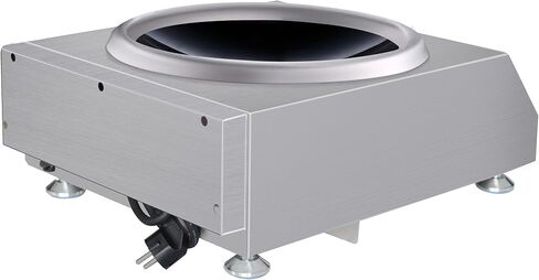 SPT SR-34BWC-400C Combination of 3400W Countertop Commercial Wok Range (220-240V) and 15.75″ Cool Roll Iron Wok in Saudi Arabia