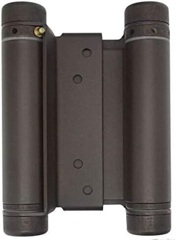 Double Action Spring Saloon Door Hinge | Cafe Doors, Door Hardware for in & Out Doorway Swing, Commercial Grade Double Swing Heavy Duty Door Hinge (Satin Chrome, 3 inch) in Saudi Arabia