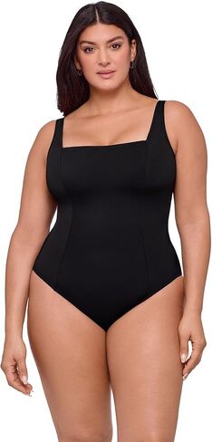 Women's Square One Piece Swimsuit in Kuwait