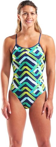 Arena Women's Performance Texture Adjustable Tie Back Pool Open Water Swimsuit Pro Training Suit in Saudi Arabia
