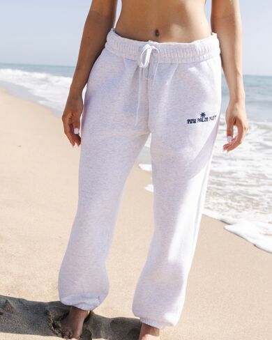 Pink Palm Puff Classic Sweatpants in Cloud in Kuwait
