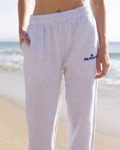 Pink Palm Puff Classic Sweatpants in Cloud in Kuwait