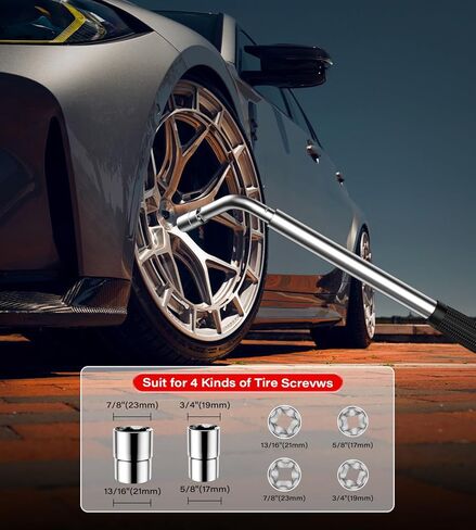 Car Jack Kit 2.5 Ton Scissor Jack with Ratchet Wrench, Tire Changing Kit Compatible with Various Circular Jack Pads in Kuwait