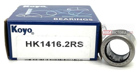 HK1416-2RS كأس مرسومة إبرة أسطواني قسط العلامة التجارية كويو ألمانيا 14x20x16mm in Saudi Arabia