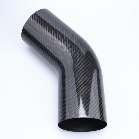 AC PERFORMANCE OD 4 inch (102mm) Straight Carbon Fiber Tube, 4" Outer diameter, Length 11.8 inch (300 mm), 1.5mm Thickness, 3K Twill Real Carbon Fiber Hose (no Logo, Emblems or Markings) in Saudi Arabia