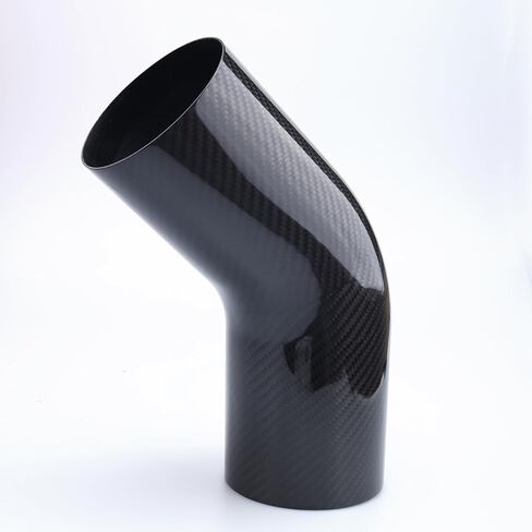 AC PERFORMANCE OD 4 inch (102mm) Straight Carbon Fiber Tube, 4" Outer diameter, Length 11.8 inch (300 mm), 1.5mm Thickness, 3K Twill Real Carbon Fiber Hose (no Logo, Emblems or Markings) in Saudi Arabia
