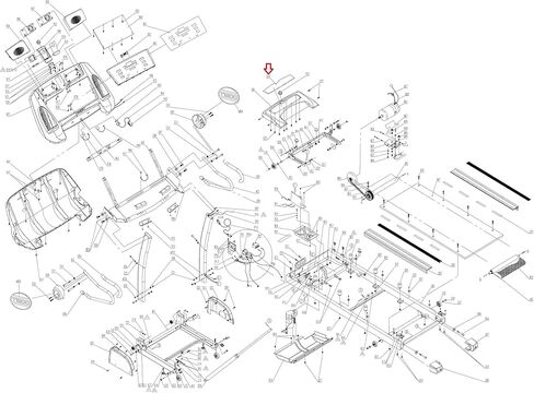 Decal Motor Cover 071484 Works with HZ Fitness TM318 TM308 Treadmill in Saudi Arabia