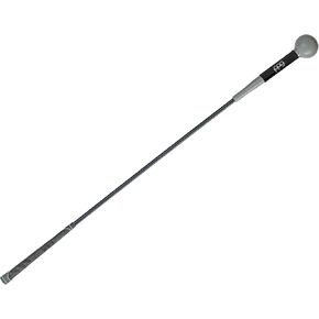 PPG Golf Swing Tempo Trainer ونادي الإحماء، عمود مرن للتدريب المتأخر، رأس كرة مرجحة متوازنة، الإحماء، ملحقات التدريب، تحسين التأرجح، أسود in Kuwait