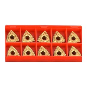 10 قطعة WNMG 432 كربيد CNC، طلاء الكثافة، أداة تحول مخرطة متينة للطحن الدقيق in Kuwait