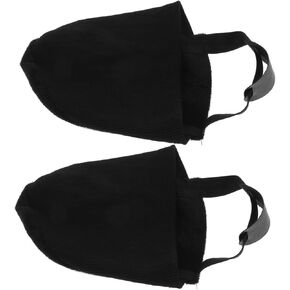 2-Pack Non-Slip Bowling Shoe Covers Sturdy Cloth Bowling Shoe Sliders for Men and Women Essential Accessories for Indoor and Outdoor Use in Kuwait
