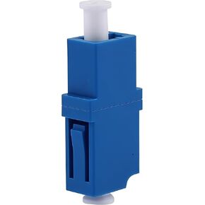 LC Coupler Tin - 10 Pack - Single Mode LC Fiber Couplers Set. LCUPC Fiber Adapters are Pre-Cleaned & Extend LCUPC Optical Cables. Connects SM Simplex or Duplex Cables in Kuwait