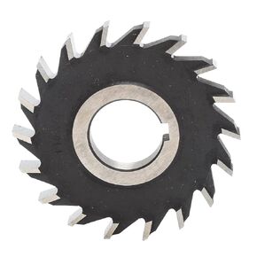 High Speed Steel Milling Cutter, Fine Punching Gear Cutter Disc, Large Cut Out Design, Industrial Milling Tool with Smooth, 100mm Diameter, 18 Teeth for Precision Machining in Kuwait